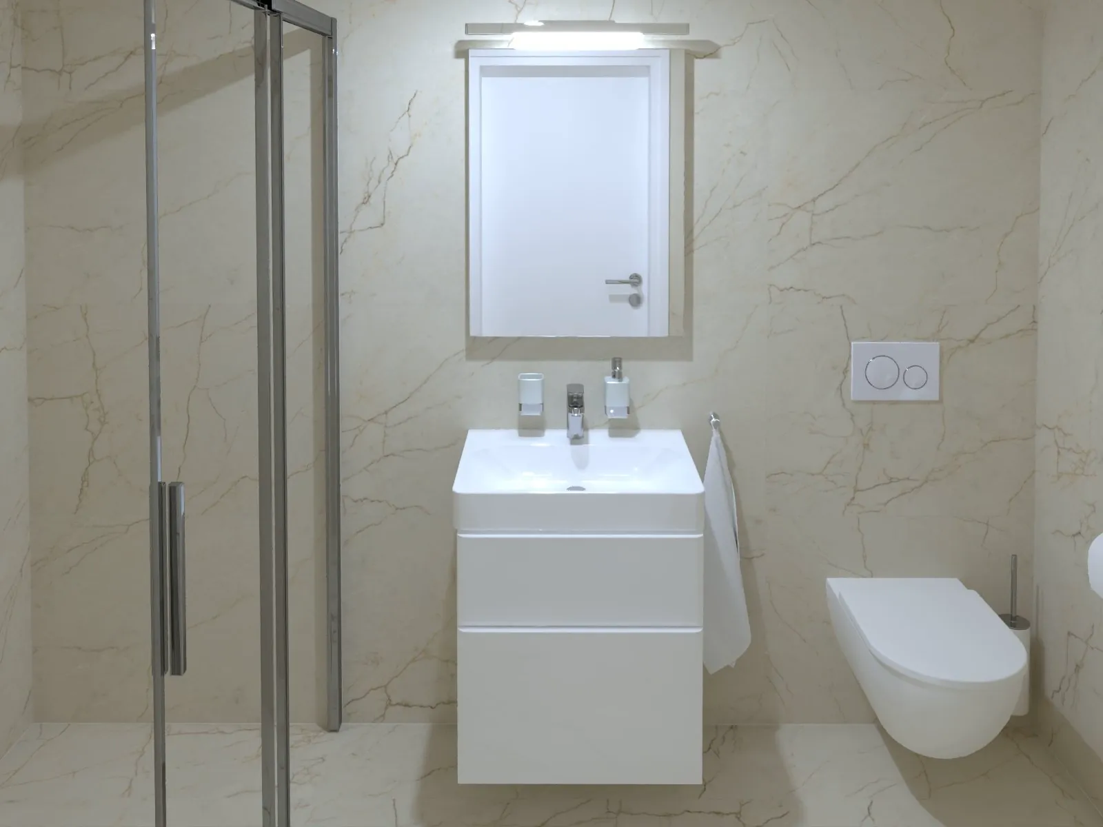 Byt č. 3 · RD7 vizualizace 11